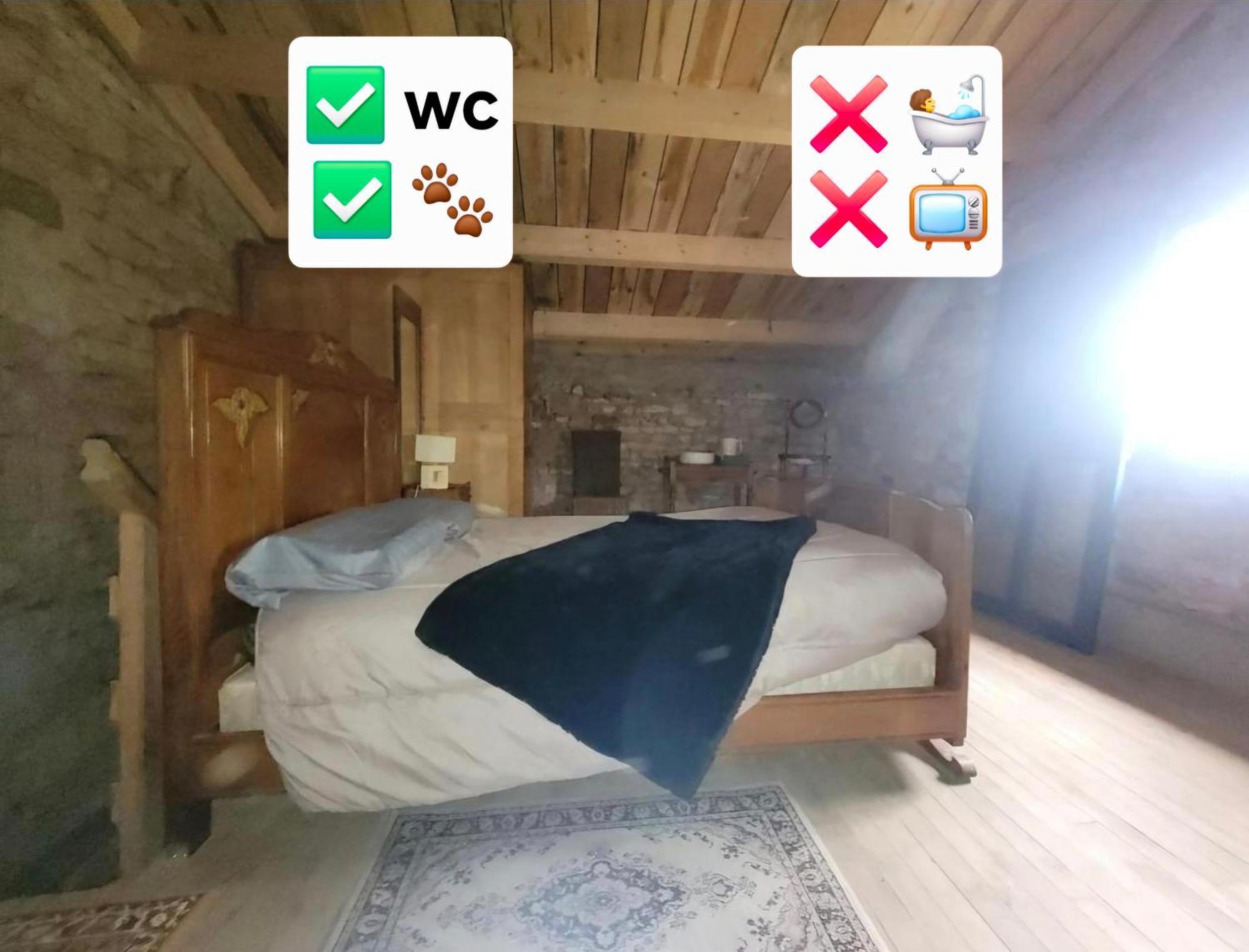 Nuit Insolite, Chambre Au Dessus D'Une Etable La Chapelle-Themer 외부 사진